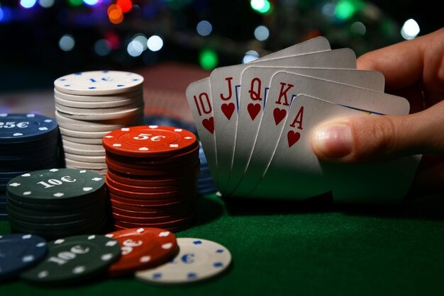 Our keraton4d Casino Hold'em live studio layout